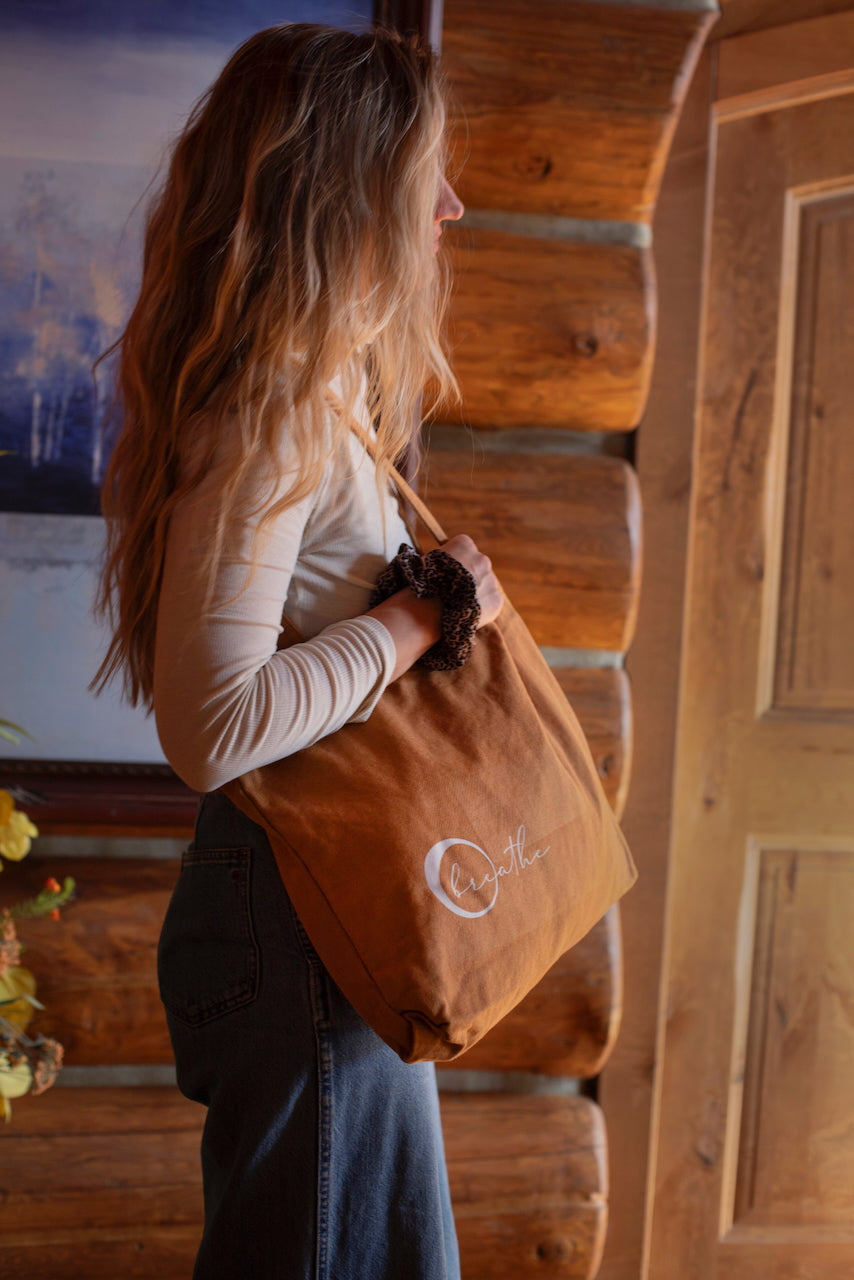 Breathe Canvas tote